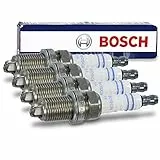 4x Original BOSCH Zündkerze FR7LDC+