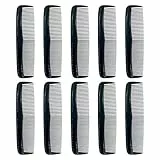 10 Kämme, Herrenkämme, Damenkämme, Haarkämme, Taschenkämme, Herrenfriseurkämme, Kamm-Multipack, Kunststoffkämme