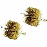 TOOLCRAFT Ersatzbürsten für Lötspitzenreiniger, Reinigung, Lötspitzen, Bürsten Ø 30 mm, 16 g, plastikfrei verpackt, Lötzubehör