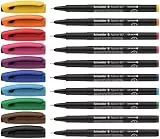 Schneider Topliner 967 Fineliner (Strichstärke 0,4 mm) 10er Etui sortiert