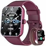 Baolubao Smartwatch Damen Herren mit Künstliche KI/Message Reminder,Sportuhr mit 100+Sportmodi, Fitnessuhr,Herzfrequenz Schlafmonitor, Schrittzähler, Smart Watch für Android iOS（2 Armband）