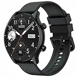 vamout Smartwatch Herren Damen Rund mit Telefonfunktion,1.39' HD Uhr,120+ Sportmodi Watches for Men,Fitnessuhr Herren mit SpO2 Pulsuhr Schlafmonitor,IP68 Wasserdicht,für iOS Android, Schwarz