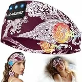 LC-dolida Schlafkopfhörer Bluetooth Kopfhörer Stirnband Seitenschläfer, Sleep Headphones 15+Std Playtime Schlafstirnband mit HiFi-Stereo für Sport Training,Joggen,Yoga,Reisen