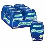 Airwaves Kaugummi Zuckerfrei, Menthol Eukalyptus Gum, 6 x 50 Dragees, Großpackung Chewing Gum, Mit Natürlichem Menthol, Kaugummi ohne Zucker mit Minz Frische (300 Dragees)