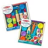 Melissa & Doug Clay Activity Bundle - Shape, Model, Mold, Cut, Sculpt & Stamp