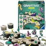 Ravensburger GraviTrax Junior Starter-Set L Jungle 27499 -Murmelbahn überwiegend aus nachwachsenden Rohstoffen mit Themenwelten, Lern- und Konstruktionsspielzeug für Jungs und Mädchen ab 3 Jahren