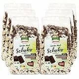 Gerstoni Gersten-Müsli Schoko (6x450g) - schokoladig & lecker, nicht süß - Schokomüsli mit hohem Ballaststoffgehalt & feinen Premium-Gerstenflocken - natürl. Quelle von Beta-Glucan - Fitness-Boost