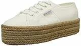 Superga Unisex 2790-cotropew Espadrille , White 901 , 38 EU