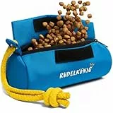 Rudelkönig Futterbeutel für Hunde - Apportierbeutel für Hundetraining - Robuster Futterdummy für Leckerlies - Dummy Hund
