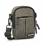 CULLMANN - 90201 - MALAGA Compact 200 - Braun - Kameratasche für Kompaktkamera - 70x100x30mm