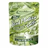 IronMaxx Iced Matcha Latte – 400g Beutel | Proteinreicher Matcha-Drink mit grünem Tee | Ohne Zuckerzusatz | Kalt genießen
