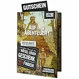 Hidden Games - Rätselkarte - Schatzsuche - Deutsch - individualisierbare Karte, Grußkarte, Glückwunschkarte, Geschenkkarte, Gutscheinkarte