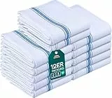 Utopia Towels 200GSM Küchentücher [12er Pack - 38 x 64 cm] Geschirrtücher aus 100% Baumwolle super saugfähig Maschinenwaschbare Geschirrhandtücher (Blau)