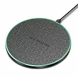 20W Fast Wireless Charger,Schnelles Kabellosen Ladepad Induktions Ladegerät für Apple iPhone 16 15 14 13 12 11 Pro XS AirPods 4/3/2 Samsung Galaxy S24 Note/Pixel/LG G8/Xperia/Lumia/OnePlus
