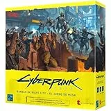 CMON | Cyberpunk 2077: Night City Gangs | Strategiebrettspiel für Erwachsene und Jugendliche | Ab 14 Jahren | 1 bis 4 Spieler | 90-120 Minuten pro Partie | Spanisch