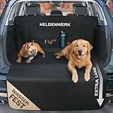 HELDENWERK Kofferraumschutz Hund mit Seiten- und Ladekantenschutz I Hundedecke Auto Kofferraum Wasserdicht & Kratzfest I Universal Kofferraum Schutzmatte für Hunde