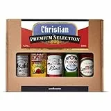 Biergeschenk personalisiert mit Namen - Vatertagsgeschenk personalisiert - Bier geschenke für Männer mit Internationales Bier