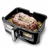 Duronic AFD1 Heißluftfritteuse Ersatzkorb | 10 Liter Volumen | Großer Frittierkorb für Duronic AF24 Fritteuse | Portion für die ganze Familie | Frittieren ohne Öl | Zubehör für Air Fryer
