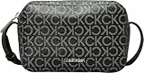 Calvin Klein Damen Umhängetasche Ck Must Camera Bag Mono Klein, Schwarz (Black Mono), Einheitsgröße