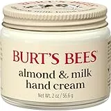 Burt's Bees 100% Natürlich Handcreme, Mandel und Milch mit Vitamin E, Handpflege für tockene Hände, 1er Pack x 57 g