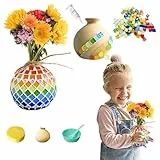 Aszaui Mosaik Bastelset Kinder,Basteln Erwachsene,DIY Kreative Basteln für Heim Deko, DIY-Mosaik-Kunst und Bastelset für Erwachsene, Geschenk Mädchen Geburtstage
