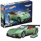 MEGA Hot Wheels Aston Martin Vulcan - Großes Bauspielzeug im Maßstab 1:18 mit 986 Teilen für Fans und Sammler, Die-Cast-Modell für Erwachsene, HMY97