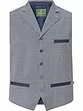 Charles Colby Herren Weste Duke Andrew dunkelblau, 3XL (XXXL) - 66