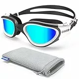 OMID Schwimmbrille, P2 Komfortable Anti-Fog Schwimmbrille für Männer Frauen Erwachsene Jugend
