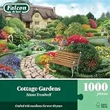 Falcon, Cottage Gardens, 1000 Teile Puzzle, Puzzlespiel Erwachsene