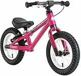 BIKESTAR Mountain Kinderlaufrad Lauflernrad Kinderrad für Jungen und Mädchen ab 3-4 Jahre | 12 Zoll Kinder Laufrad Mountainbike | Berry Lila | Risikofrei Testen