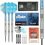Target Darts Phil Taylor 24G Wolfram Stahlspitze Dart Satz Dartpfeile - 9 Pro Grip Schäfte - 9 Pro Ultra Dart Flights – Dart Wallet