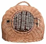 TRIXIE Korbhöhle mit Gitter - braun 50 × 46 × 36 cm