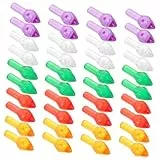 SOLUSTRE 100 Stück Weihnachtsbaum Ersatzbirnen Keramik Twist Leuchtmittel Mehrfarbige Kleine Baumlichter Einfache Installation Diy Weihnachtsdeko Zubehör Bunte Festliche Lichter für