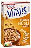 Dr. Oetker Vitalis Knusper Honeys: Knuspermüsli mit Honig, für Frühstück und Zwischendurch, 5er Packung, (5 x 600g)