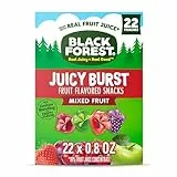 Black Forest, Juicy Burst, Snacks mit Fruchtgeschmack, gemischte Fruchtaromen, eine saftige Explosion natürlicher Aromen, hergestellt mit echtem Fruchtsaft, 22 ml