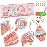 Gifitizi Basteln Mädchen 7 8 9 10 Jahre, Diamond Painting Kinder 5-12 Jahre Geschenke für Mädchen 4-12 Jahre Bastelset kinder ab 5-12 Jahre DIY Diamond Painting Kinder Set Spielzeug ab 4-12 Jahre