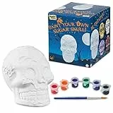 KreativeKraft Halloween Deko Innen Basteln Kinder DIY Grusel Gipsfiguren zum Bemalen 1, 2, 3 Stück Halloweendeko Bastelset mit Farben (1 Stuck)