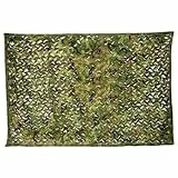 Greensen Tarnnetz 3x5m, Sichtschutz Tarnnetz Camouflage Netz Armee Design Desert Nets Sonnenschutz Waldtarnung Flecktar Netz Military Camouflage Abdeckung Camping Outdoor Tarnnetz
