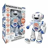 Lexibook, Powerman Star Sprechen Roboter Walking Fernbedienung STEM Kinder 4+, ROB85IT