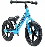 Löwenrad Kinder Laufrad ab 3, 4 Jahre, 12 Zoll Jungen und Mädchen leichtes Lauflernrad höhenverstellbar, Blau