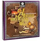 Peters Mit Genuss verführt | In 24 Rätseln durch die Schokowelt Adventskalender | Mit Alkohol | Weihnachtskalender | Trüffel | Schokolade | Advent | Weihnachten | 255g