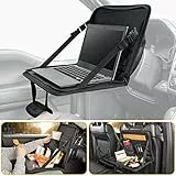 JOYTUTUS 3 in 1 Auto Schreibtisch mit Getränkehalter für Lenkrad, Multifuktionale Laptophalter zum Arbeiten Essen, Auto Organizer Bürotasche für Kinder, Pendler, Familie (EU-patentiertes Design)