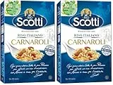 Riso Scotti - Reis Carnaroli - Reis für Risotti Susogar-Bereit in 16' - 1 kg (Packung mit 2)