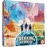 Game Factory 646043 Trekking - Reise um die Welt, Gesellschaftsspiel für 2-5 Spieler, ab 10 Jahren, Brettspiel, Familienspiel