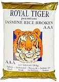 Royal Tiger Reis Jasmin bruch, 1er Pack (1 x 18 kg)