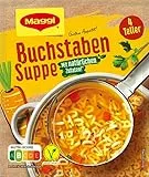 Maggi Guten Appetit, Buchstaben Suppe, 100g Beutel, ergibt 4 Teller, 1er Pack (1 x 100g)