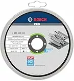 Bosch Professional 10x Trennscheibe Gerade Standard for Inox - Rapido (Rostfreier Stahl, WA 60 T BF, Ø 125 mm, 1.0 mm, Zubehör Winkelchleifer)
