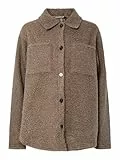 PIECES Female Shacket PCOLINE Teddyfleece