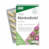 Alepa Mariendistel Kapseln - 1x 30 Stück – Leberfunktion a) & Fettstoffwechsel b) – hochdosiert mit Silymarin & Cholin – vegane Nahrungsergänzung, ideal für Alltag & unterwegs