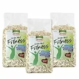 Gerstoni Gersten-Müsli Fitness (3x500g), ZUCKERARM, EIWEISSQUELLE, BALLASTSTOFFREICH mit pflanzlichem Beta-Glucan